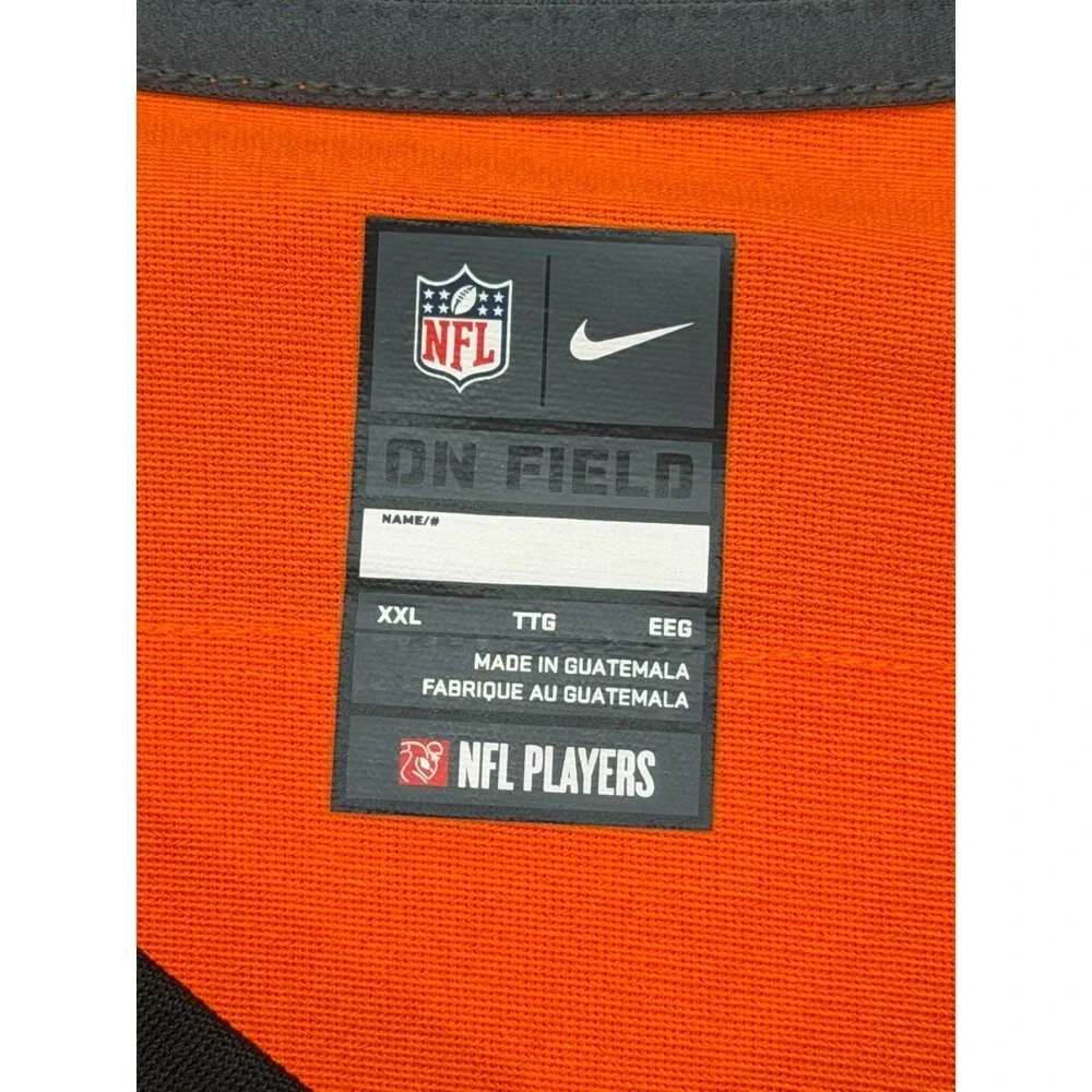 New Nike On Field Women Cincinnati Bengals Jersey Orange Size XXL